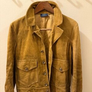Women’s Suede Ralph Lauren Jacket